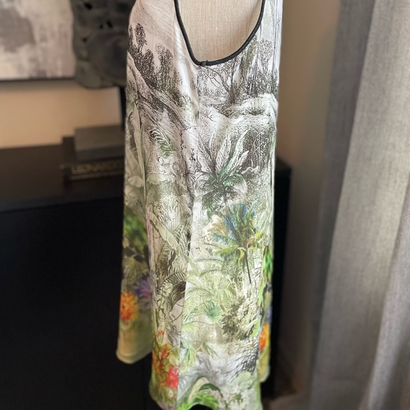 Johanne Beck floral garden print dress NWT - Picture 3 of 9